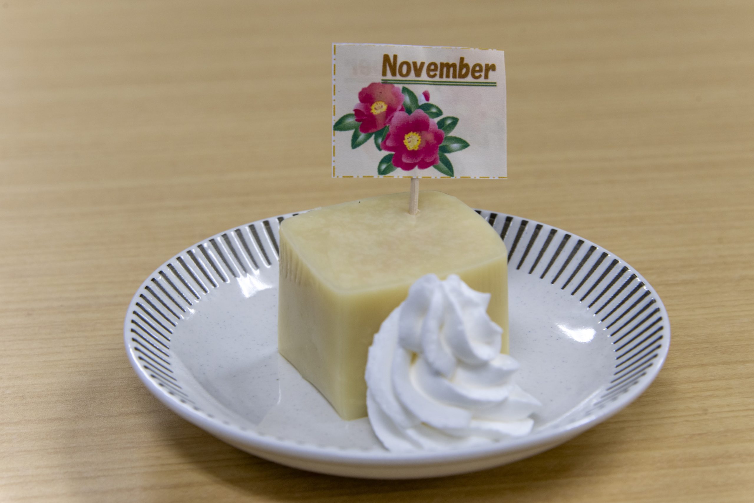 11月のイベントは豆乳プリン